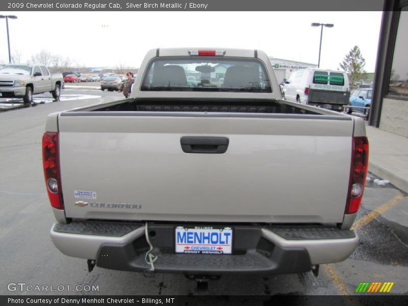 Silver Birch Metallic / Ebony 2009 Chevrolet Colorado Regular Cab