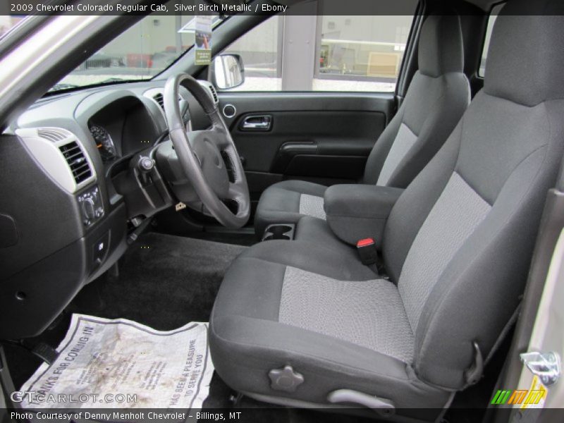 Silver Birch Metallic / Ebony 2009 Chevrolet Colorado Regular Cab