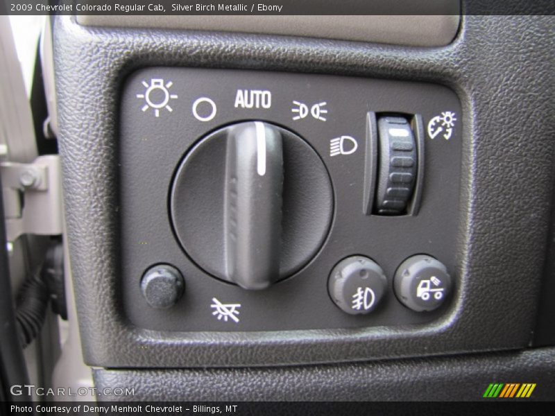 Silver Birch Metallic / Ebony 2009 Chevrolet Colorado Regular Cab