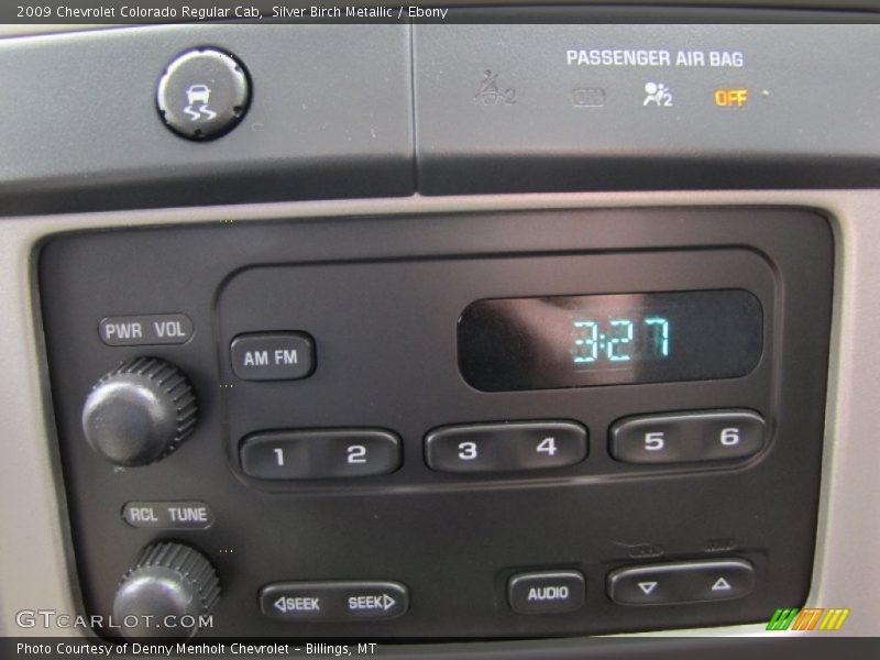 Silver Birch Metallic / Ebony 2009 Chevrolet Colorado Regular Cab