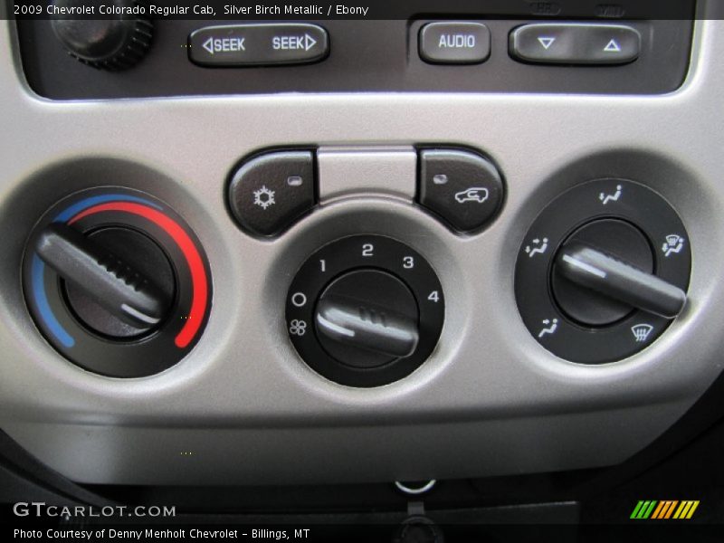 Silver Birch Metallic / Ebony 2009 Chevrolet Colorado Regular Cab