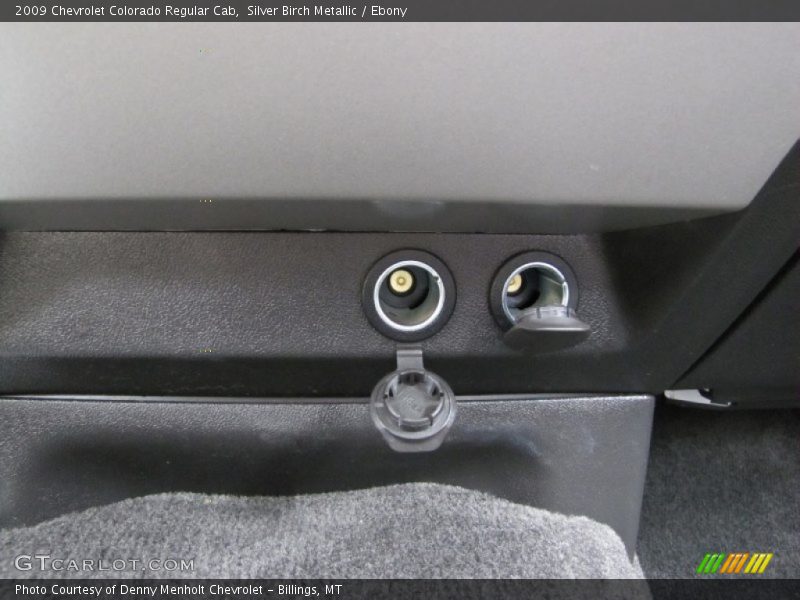Silver Birch Metallic / Ebony 2009 Chevrolet Colorado Regular Cab