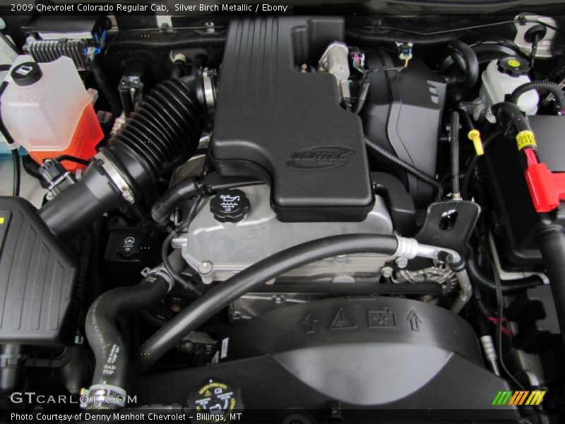 Silver Birch Metallic / Ebony 2009 Chevrolet Colorado Regular Cab