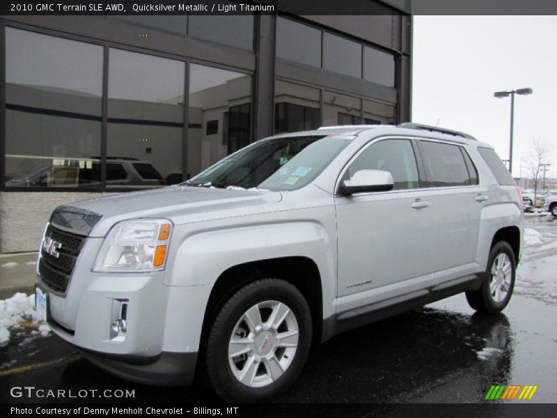 Quicksilver Metallic / Light Titanium 2010 GMC Terrain SLE AWD