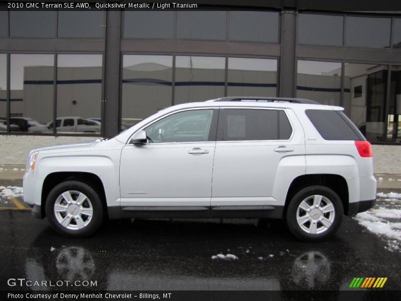 Quicksilver Metallic / Light Titanium 2010 GMC Terrain SLE AWD