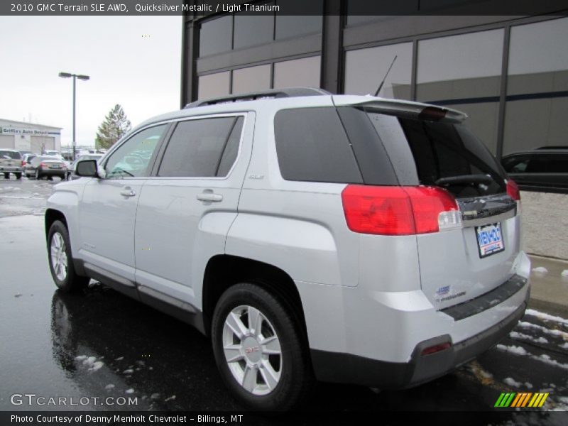 Quicksilver Metallic / Light Titanium 2010 GMC Terrain SLE AWD