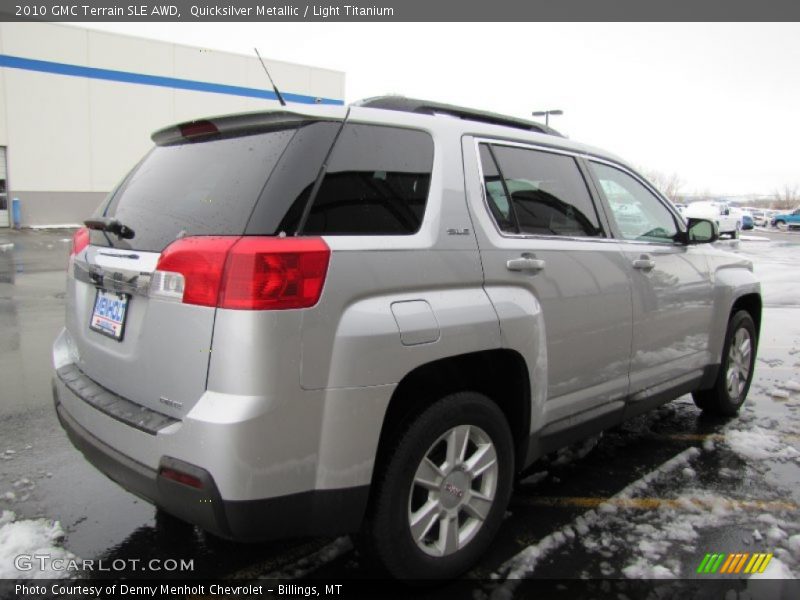 Quicksilver Metallic / Light Titanium 2010 GMC Terrain SLE AWD