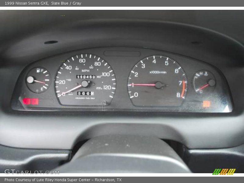 Slate Blue / Gray 1999 Nissan Sentra GXE