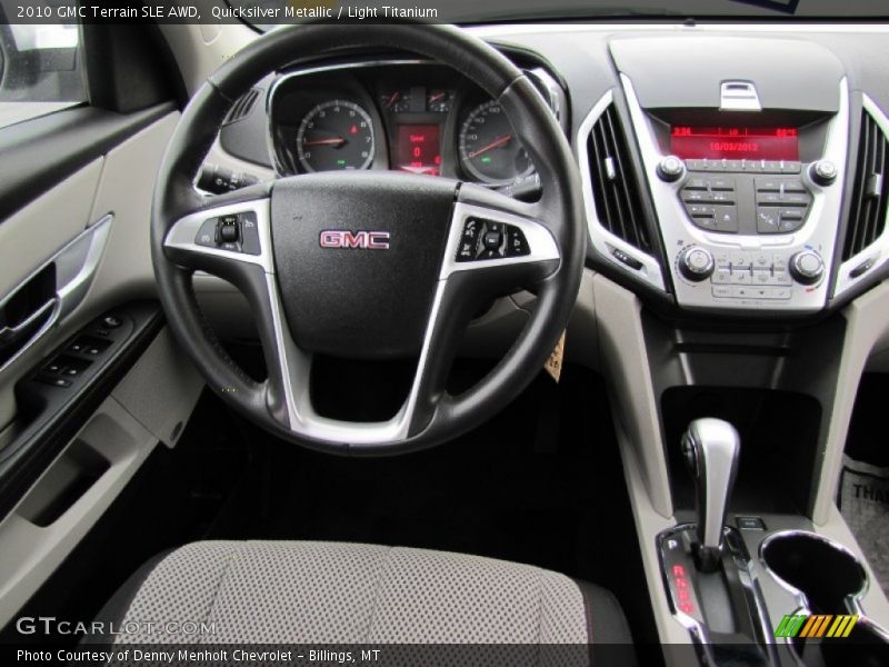 Quicksilver Metallic / Light Titanium 2010 GMC Terrain SLE AWD