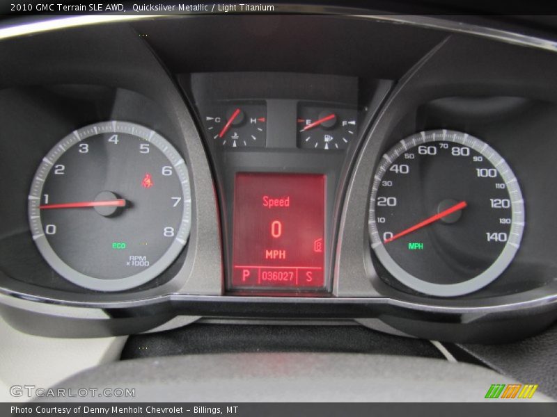 Quicksilver Metallic / Light Titanium 2010 GMC Terrain SLE AWD