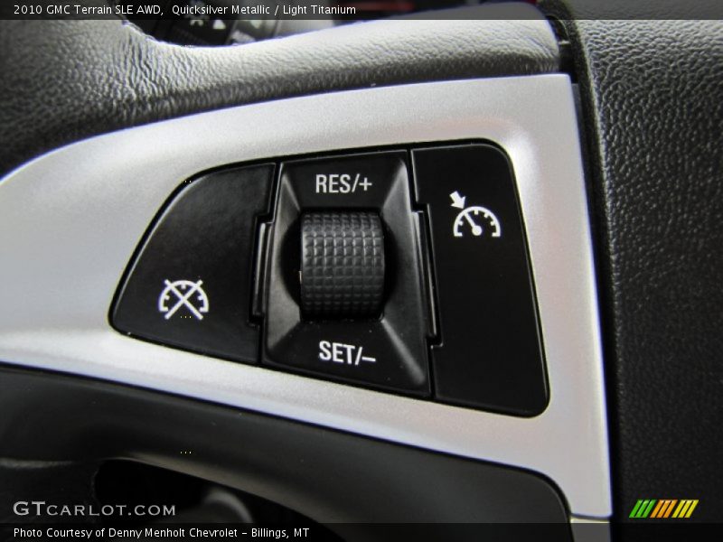 Quicksilver Metallic / Light Titanium 2010 GMC Terrain SLE AWD