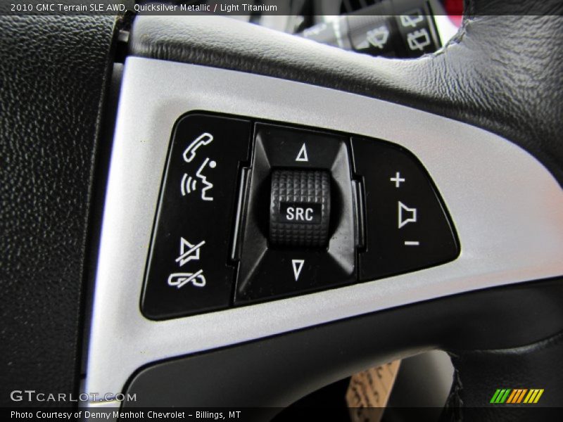Quicksilver Metallic / Light Titanium 2010 GMC Terrain SLE AWD