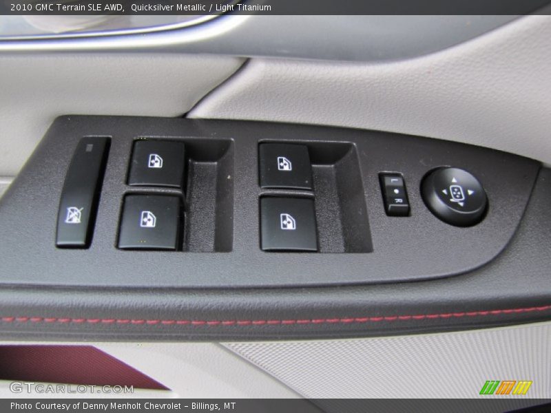 Quicksilver Metallic / Light Titanium 2010 GMC Terrain SLE AWD