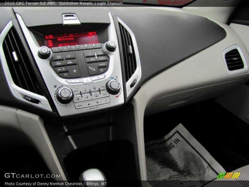 Quicksilver Metallic / Light Titanium 2010 GMC Terrain SLE AWD