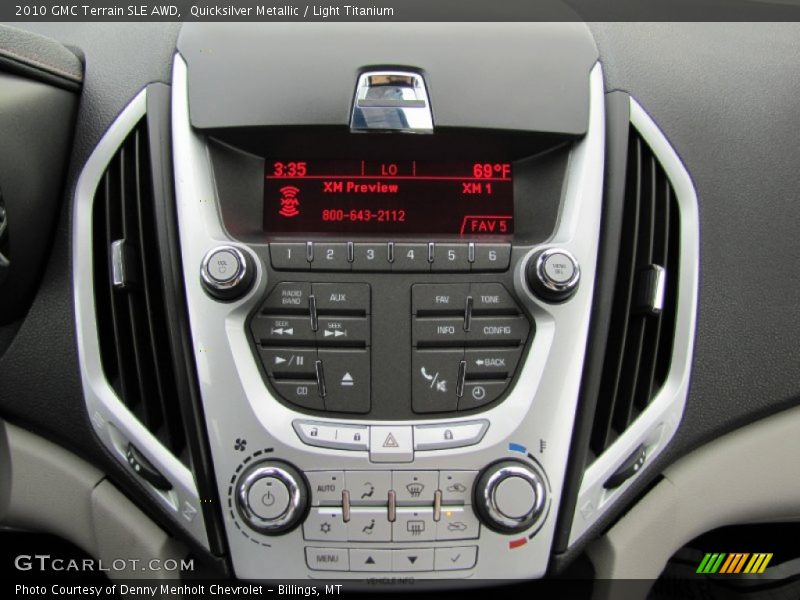 Quicksilver Metallic / Light Titanium 2010 GMC Terrain SLE AWD