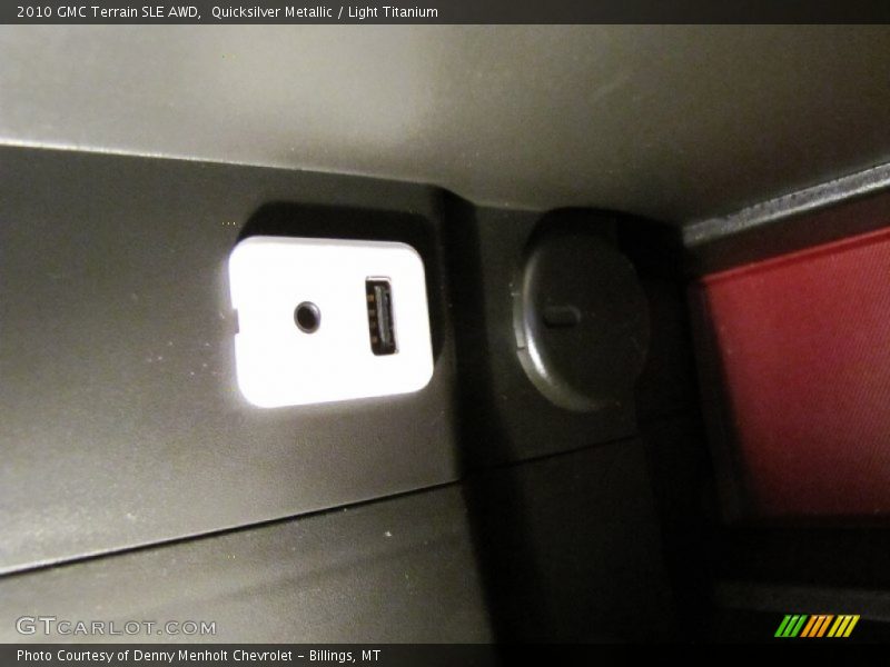 Quicksilver Metallic / Light Titanium 2010 GMC Terrain SLE AWD