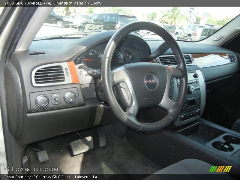 Silver Birch Metallic / Ebony 2008 GMC Yukon SLE 4x4