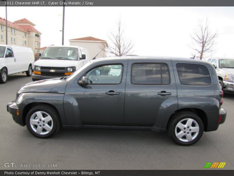 Cyber Gray Metallic / Gray 2011 Chevrolet HHR LT