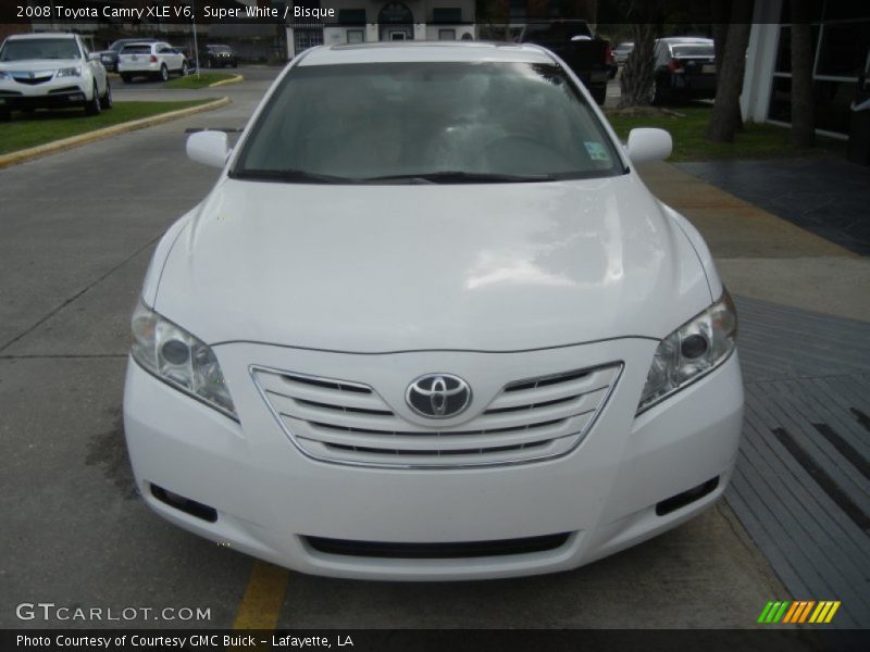 Super White / Bisque 2008 Toyota Camry XLE V6