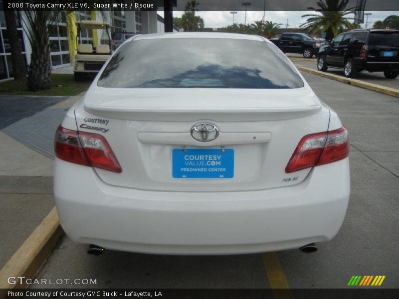 Super White / Bisque 2008 Toyota Camry XLE V6