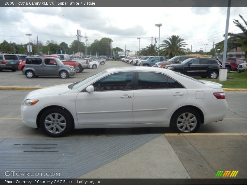 Super White / Bisque 2008 Toyota Camry XLE V6