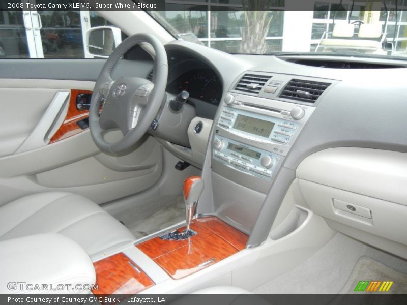 Super White / Bisque 2008 Toyota Camry XLE V6