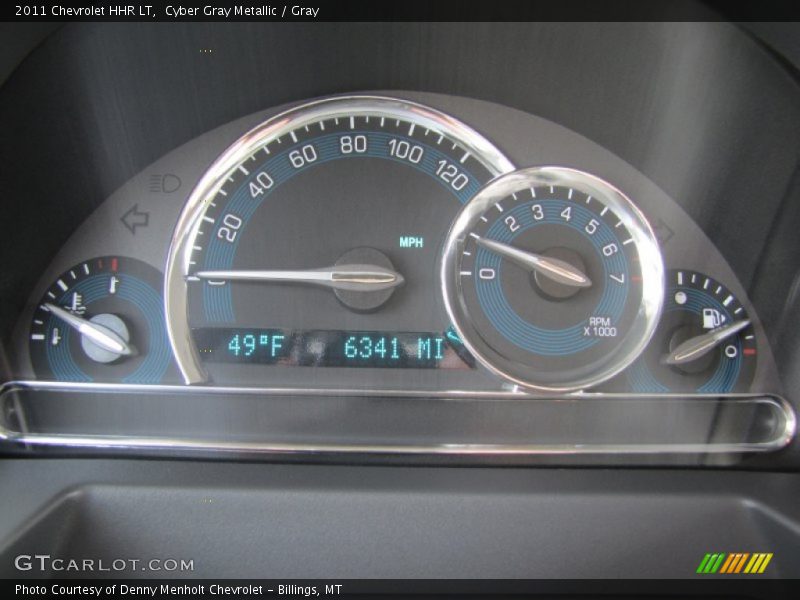 Cyber Gray Metallic / Gray 2011 Chevrolet HHR LT