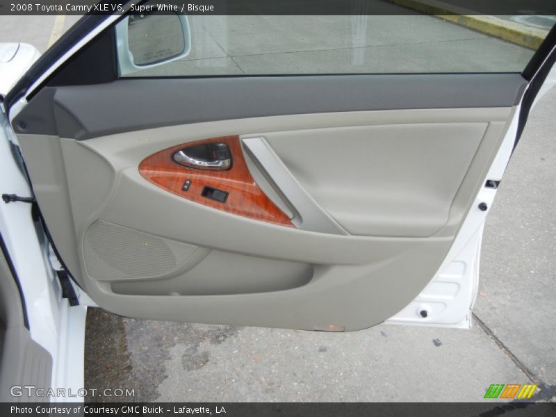 Super White / Bisque 2008 Toyota Camry XLE V6