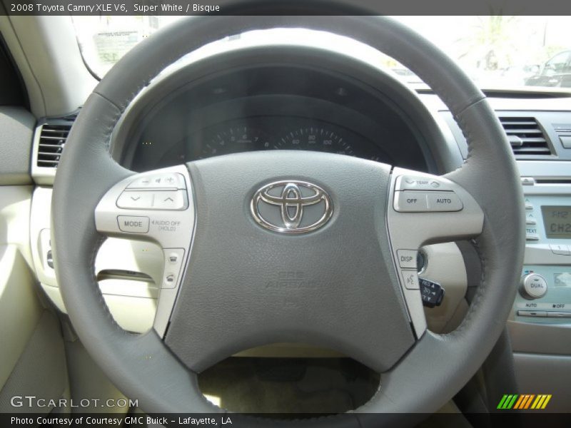 Super White / Bisque 2008 Toyota Camry XLE V6