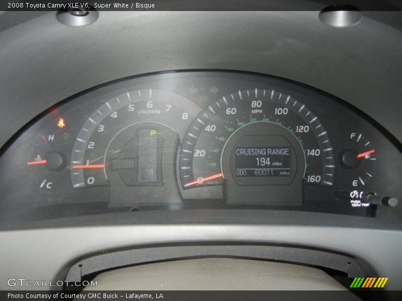 Super White / Bisque 2008 Toyota Camry XLE V6