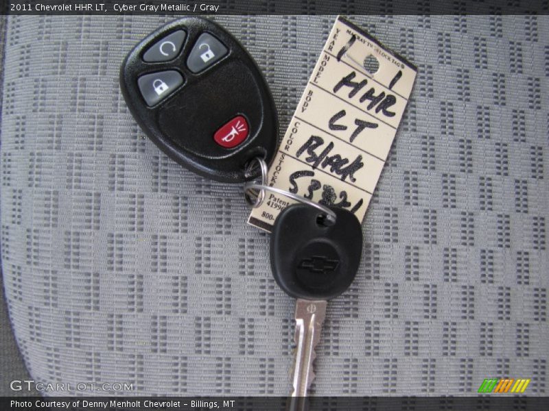 Cyber Gray Metallic / Gray 2011 Chevrolet HHR LT