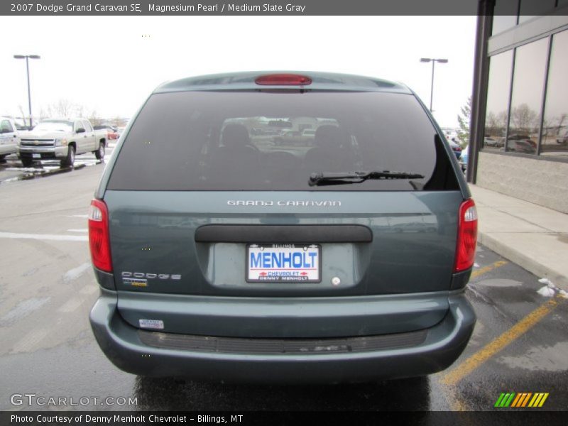 Magnesium Pearl / Medium Slate Gray 2007 Dodge Grand Caravan SE