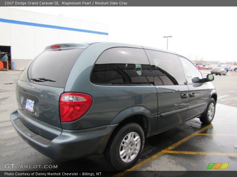 Magnesium Pearl / Medium Slate Gray 2007 Dodge Grand Caravan SE