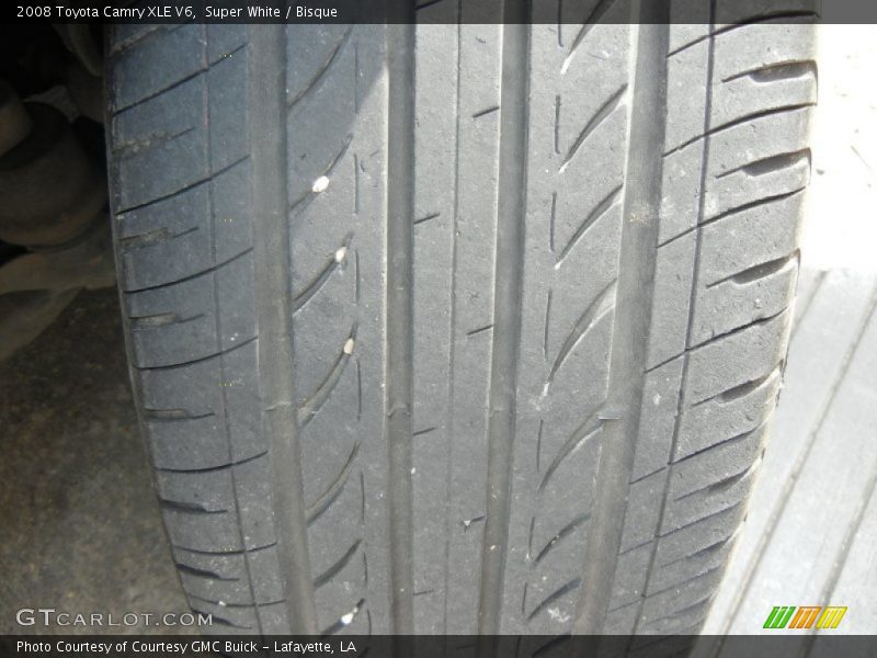 Super White / Bisque 2008 Toyota Camry XLE V6