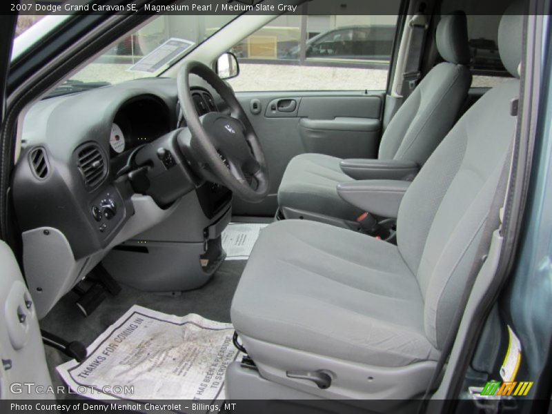  2007 Grand Caravan SE Medium Slate Gray Interior