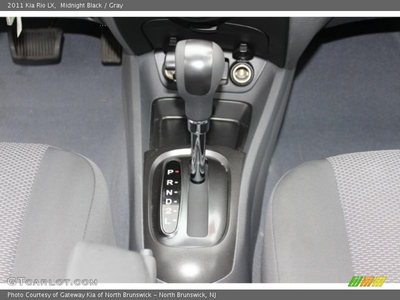 Midnight Black / Gray 2011 Kia Rio LX
