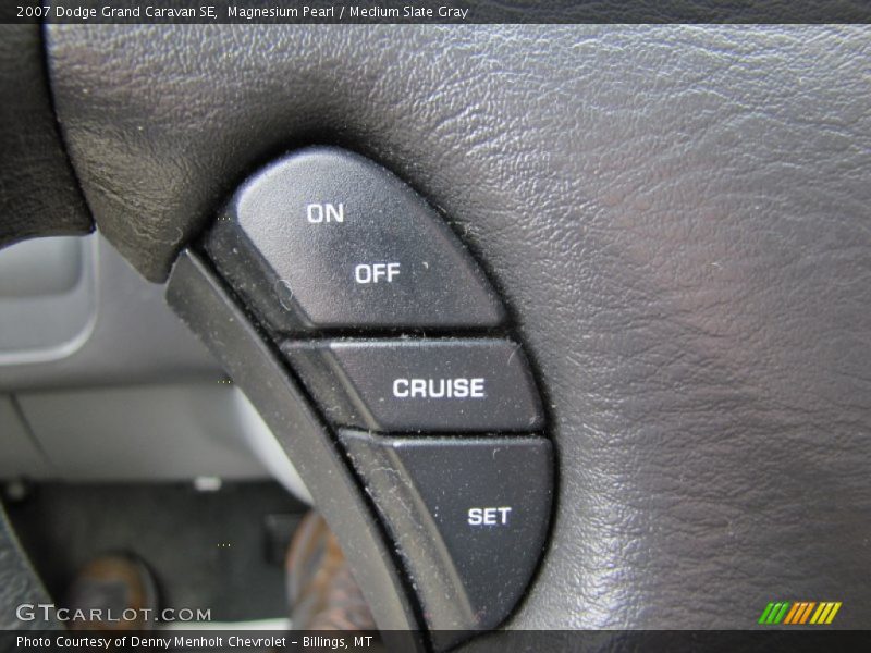 Magnesium Pearl / Medium Slate Gray 2007 Dodge Grand Caravan SE