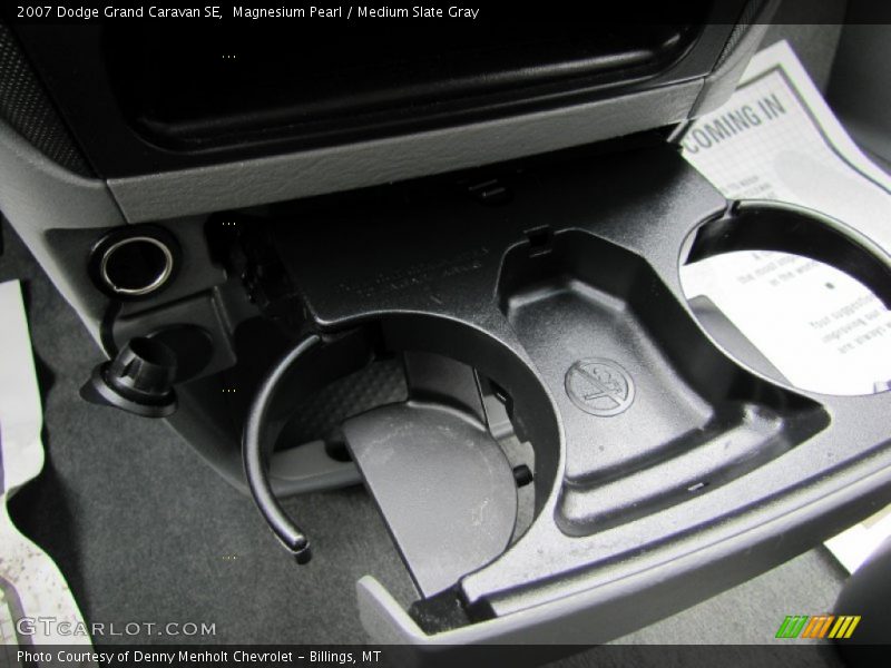 Magnesium Pearl / Medium Slate Gray 2007 Dodge Grand Caravan SE