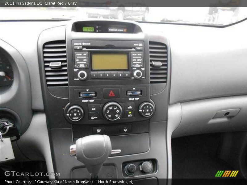 Claret Red / Gray 2011 Kia Sedona LX