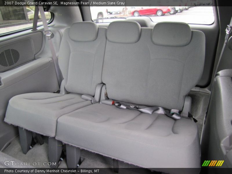 Rear Seat of 2007 Grand Caravan SE