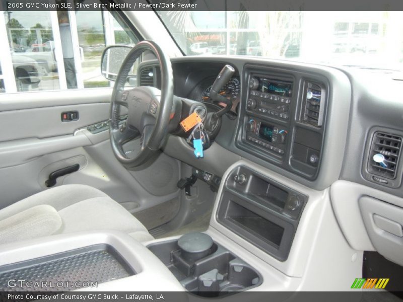 Silver Birch Metallic / Pewter/Dark Pewter 2005 GMC Yukon SLE