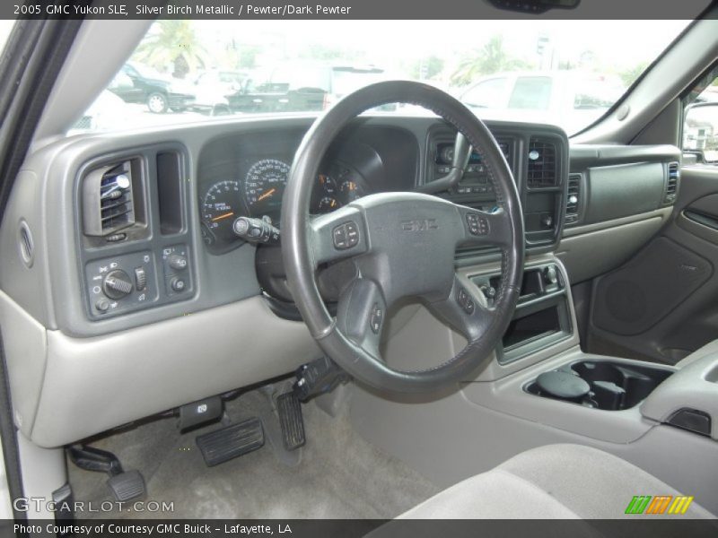 Silver Birch Metallic / Pewter/Dark Pewter 2005 GMC Yukon SLE