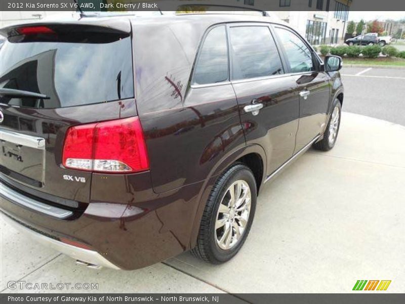 Dark Cherry / Black 2012 Kia Sorento SX V6 AWD