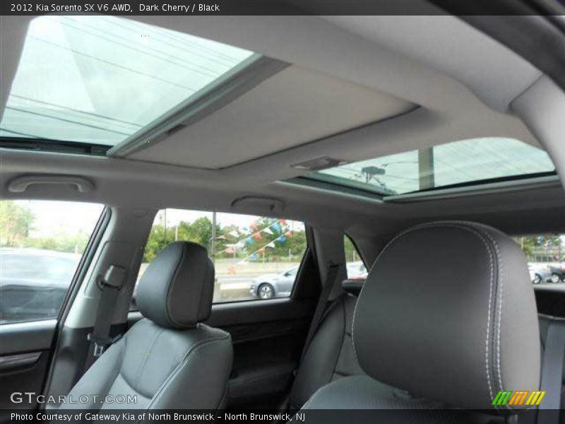 Dark Cherry / Black 2012 Kia Sorento SX V6 AWD