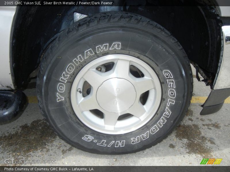 Silver Birch Metallic / Pewter/Dark Pewter 2005 GMC Yukon SLE