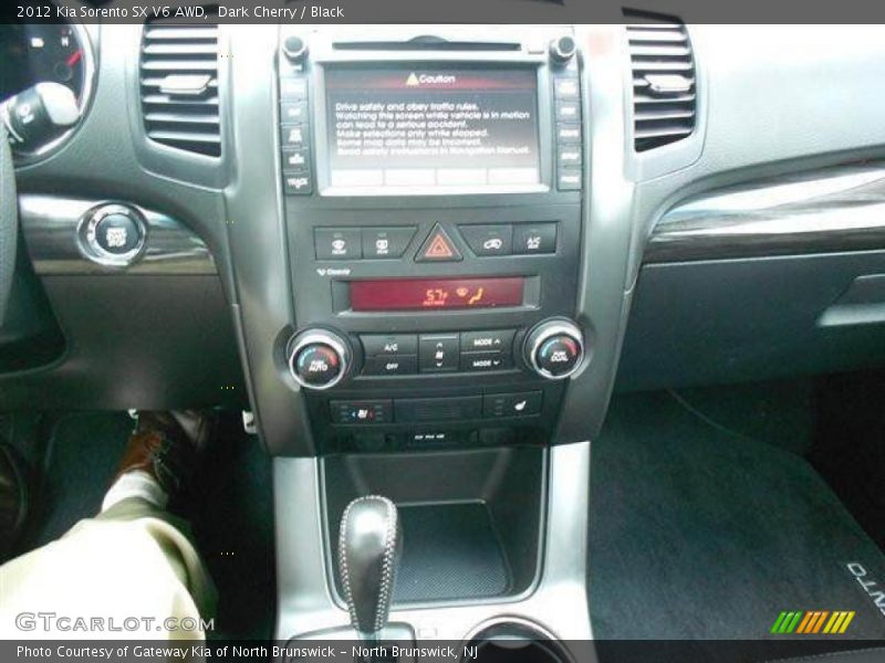 Dark Cherry / Black 2012 Kia Sorento SX V6 AWD