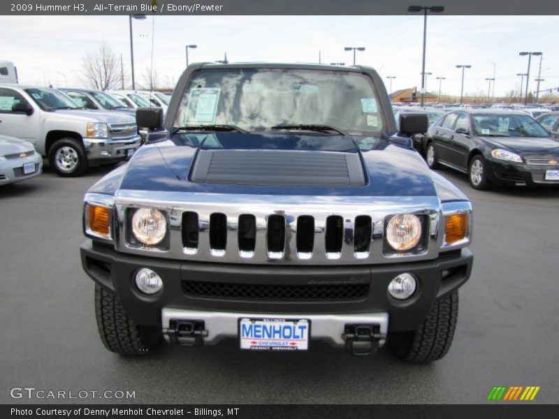 All-Terrain Blue / Ebony/Pewter 2009 Hummer H3