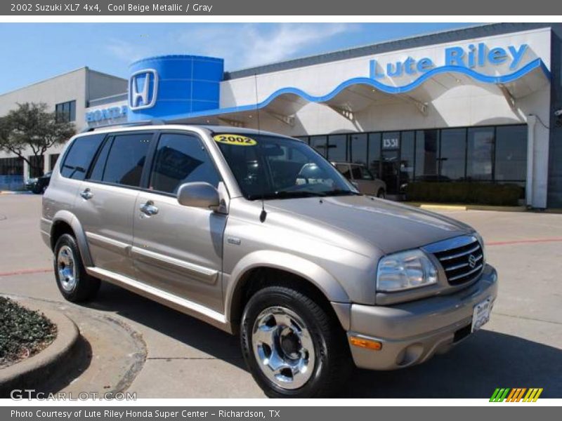 Cool Beige Metallic / Gray 2002 Suzuki XL7 4x4