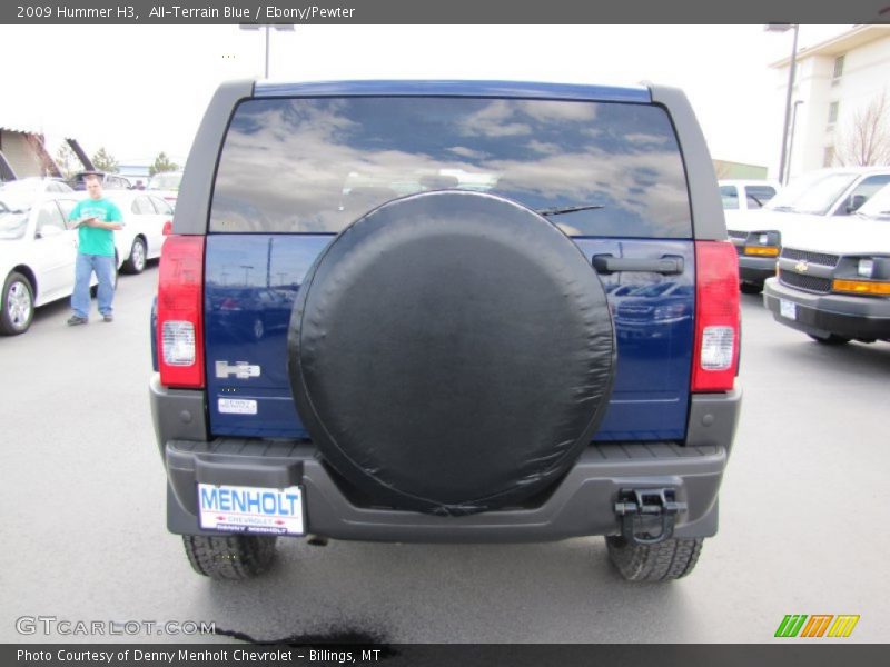All-Terrain Blue / Ebony/Pewter 2009 Hummer H3