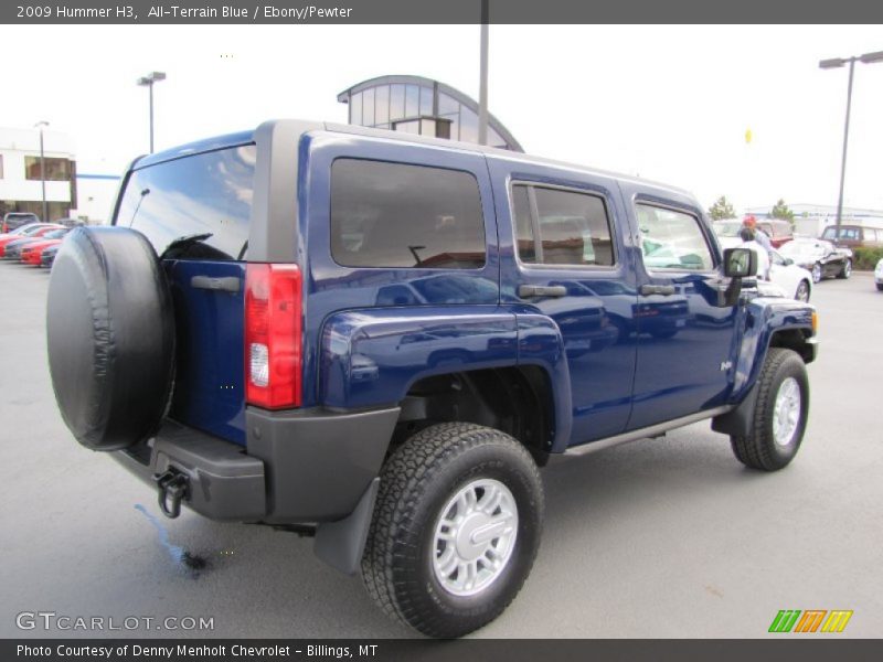 All-Terrain Blue / Ebony/Pewter 2009 Hummer H3